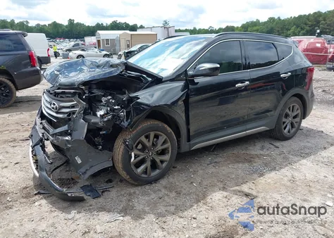 2017 Hyundai Santa Fe Sport 2.0T Ultimate from USA, damaged, VIN 5XYZW4LA4HG502016